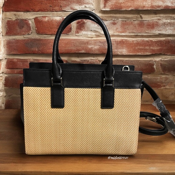 Kate Spade New York Satchel Bag Refined Grain Parchment Frannie NWOT - Picture 3 of 5